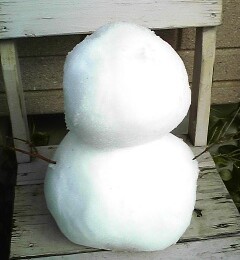 雪だるま作りましたか？
